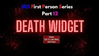 Unreal Engine 5 - Death Widget - FPS Part 12