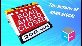 The Return of Road Block! - Series 1 Robot Wars LEGO Combat Robot Circuit Cubes