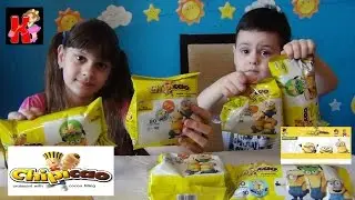 Chipicao Minions-- unpacking croissants with chips Mignon Chipikao