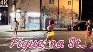 Figueroa Street 💃🏻  | Los Angeles, California  [4K]