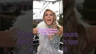 Anybody else?😬 #glambot #heidiklum #redcarpet #notmyproblem