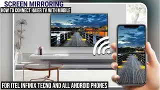 haier tv ko itel mobile se kaise connect karen | haier tv connect to itel phone