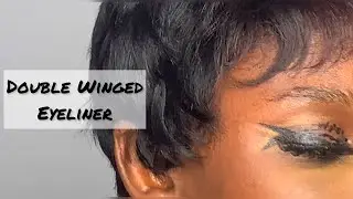 Double Winged Eyeliner Tutorial #Day61