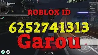 GAROU Roblox Song Codes