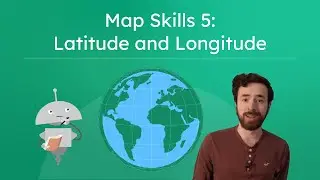 Map Skills 5: Latitude and Longitude - U.S. Geography for Kids!