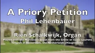 A Priory Petition | Phil Lehenbauer | By Rien
