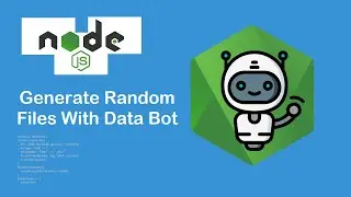 Node.js Bot That Generate Random Files With Data