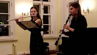 Robert Muczinsky DUOS for flute & clarinet