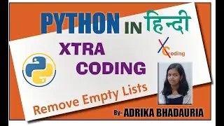 PYTHON: REMOVE EMPTY LISTS