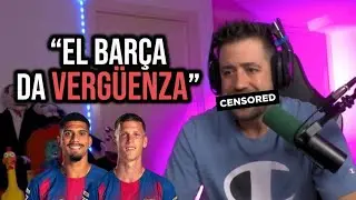 AURON opina sobre el PARTIDO DE HOY (se pasa todo el vídeo insultando al Barça)🤬💀