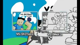 Friday Night Funkin' : VS. Omori. & Shitass. : Downscroll.