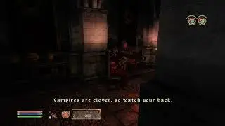 Vampires are clever, so watch your back.