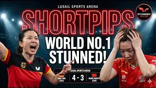 Shortpips Defense Shocks World No. 1 in Epic 7-Game Thriller! 🏓⚡#tabletennis #shortpips