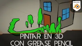 Pintar en 3D con Grease Pencil en Blender 2.9 - Tutorial Blender