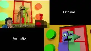 original vs animation - banban 6 part 1