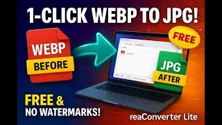 WEBP to JPG Converter – Fast and Easy with reaConverter Lite!