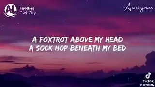 FIREFLIES by OWL CITY LYRICS