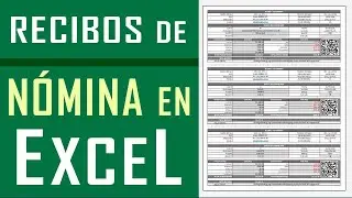 ✅ Create your payroll receipts in Excel - Simple and easy to use format 🆗