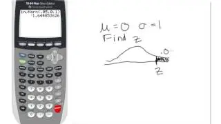 Normal Distribution with the invNorm Function on a TI 83 84 HD