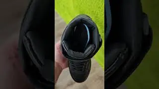 Чёрные высокие кроссовки Adidas