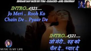 Zindagi Ban Gaye Ho Tum Karaoke With Scrolling Lyrics Eng. & हिंदी