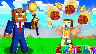 Creating The STAFF OF THE STARS In Minecraft Crazy Craft