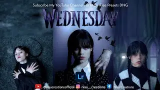 Wednesday Addams | Lightroom Mobile Preset Free DNG Download