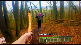 Je Joue à Minecraft En Réalité Au Canada. #minecraft