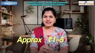 BASLP Full Guide 2026 | Eligibility, Fees, Syllabus & Career Options Explained! 9940221299