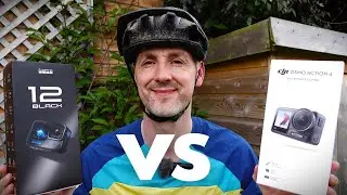 Straight out of the box and onto the MTB trails... GoPro Hero 12 Black versus DJI Osmo Action 4
