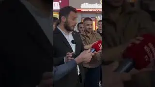 Sokak Röportajında 'Açız' Diyen Öğrenciyle Tartışırken 'Bölücülük Yapma' Dedi