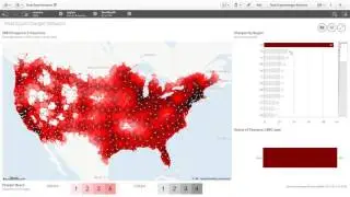 Tesla Supercharger Network Growth - Qlik GeoAnalytics