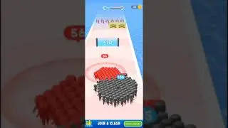 Обзор треш мобильных игр для телефона #SHORT прохождение игры Count master Crowd Runners 3D #TOPGAME