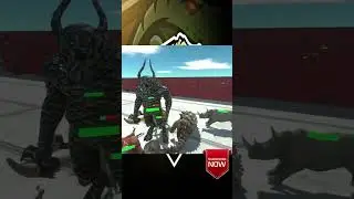 INFERNALS TEAM VS CROCODILE,HIPPOPOTAMUS AND ANKYLOSAURUS #shorts
