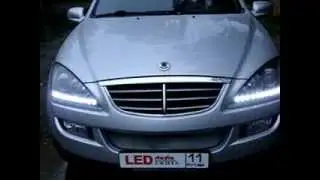 Стайлинг оптики SsangYong Kyron