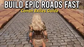 Conquer Road and Sidewalk Building in Conan Exiles with Ease!