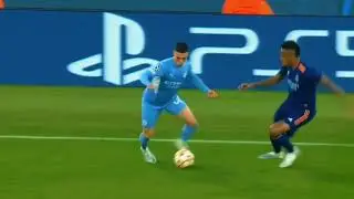 Foden skill vs Real Madrid