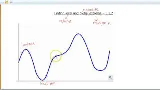 Screencast 3.3.2: Finding local and global extrema