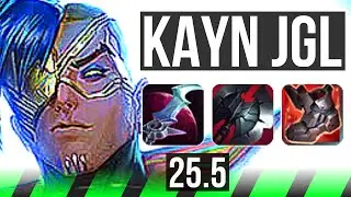 KAYN vs DARIUS (JGL) | Legendary | EUW Diamond | 25.5