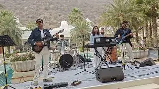 Behind the scenes,Sound check vibes before the performance!