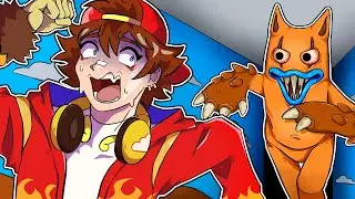 Trapped In A Toy Factory With A Terrifying Monster! | Funny Park