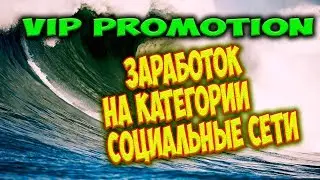[VIP PROMOTION]  - Заработок на Категории Социальные СЕТИ