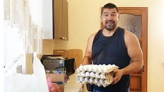 Остались без машины. Затарили морозилку мороженком) 🥰 Наш вкусный обед)
