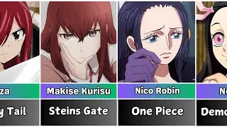 Top 50 Favourite Female Anime Characters 2024 (Fan Poll) 