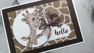 Create your own animal themed background papers! Perfect for giraffes, zebra, tiger to name a few.