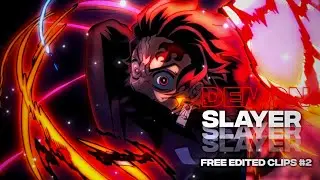 「Demon Slayer S3」Free clips for editing Part 2🔥!
