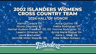2024 Homecoming Honors Banquet - Athletic Hall of Honor Inductee - 2002 Women’s Cross Country