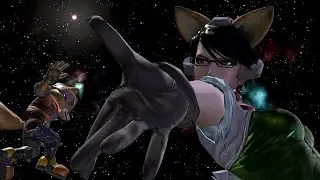 SSBU Reverse Ryona Bayonetta vs Fox