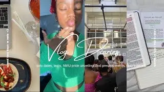 Vlog Diaries EP.7 [ solo dates, tests, NMU pride mural unveiling etc. ]/ SOUTH AFRICAN YOUTUBER