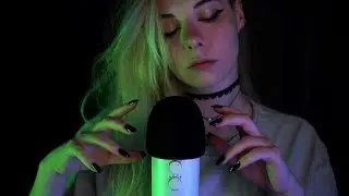 ASMR | "Relax, it's okay" & slow Foam Mic Scratching